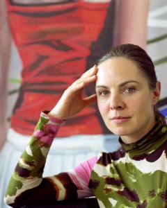 Abb. Portrait Sabine Dehnel aus "Zwischen Existenz und Exzellenz" von Andrea Esswein